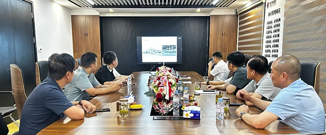 Secretary Ma Hongguang and his delegation from Yongnian District, Handan City, visited Shibo Group for inspection and guidance!